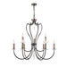 Elstead - PM9 DB Pimlico 9 Light Chandelier - Dark Bronze - Elstead - Sparks Warehouse