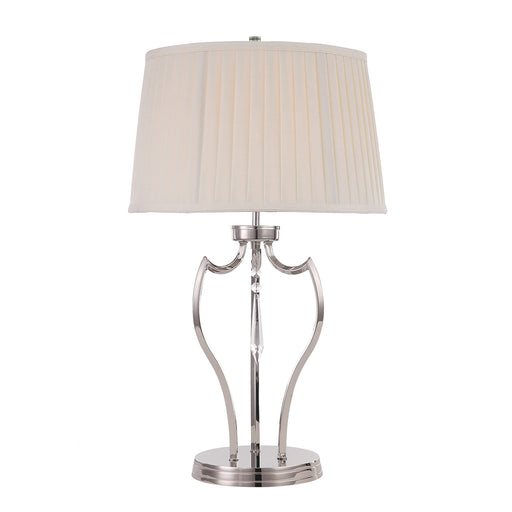 Elstead - PM/TL PN Pimlico 1 Light Table Lamp - Polished Nickel - Elstead - Sparks Warehouse