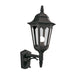 Elstead - PR1 BLACK Parish 1 Light Up Wall Lantern - Elstead - Sparks Warehouse