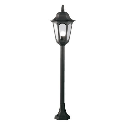 Elstead - PR5 BLACK Parish 1 Light Pillar Lantern - Elstead - Sparks Warehouse