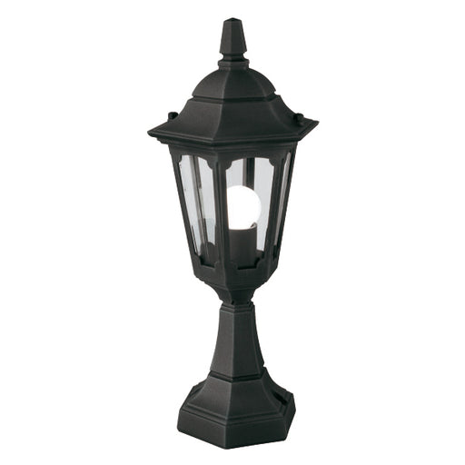 Elstead - PRM4 BLACK Parish Mini 1 Light Pedestal Lantern - Elstead - Sparks Warehouse