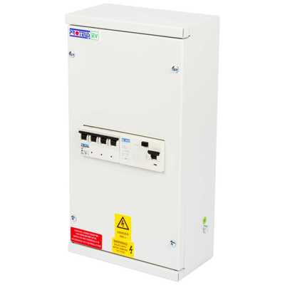 Proteus EV 1 Way TP+N 11kW MCB / RCD Type B EV Distribution Board EV Charging Unit Proteus - Sparks Warehouse