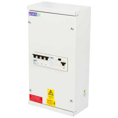 Proteus EV 1 Way TP+N 22kW MCB / RCD Type B EV Distribution Board EV Charging Unit Proteus - Sparks Warehouse