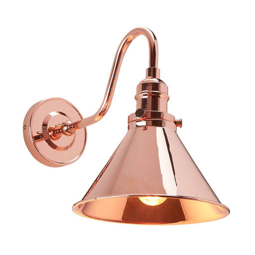 Elstead - PV1 CPR Provence 1 Light Wall Light - Polished Copper - Elstead - Sparks Warehouse