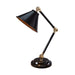 Elstead - PV ELEMENT BPB Provence Element 1 Light Mini Table Lamp - Black/Polished Brass - Elstead - Sparks Warehouse