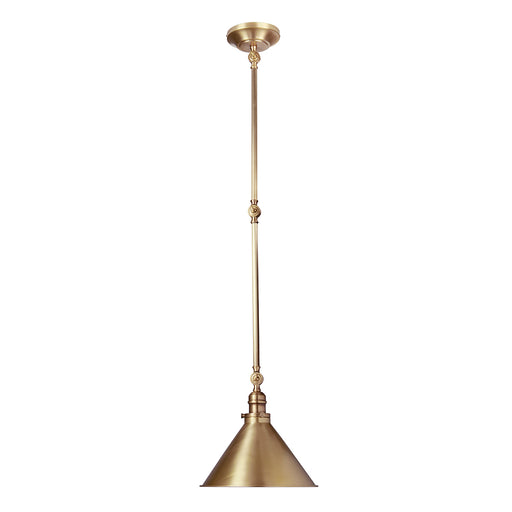 Elstead - PV/GWP AB Provence 1 Light Wall Light/Pendant - Aged Brass - Elstead - Sparks Warehouse