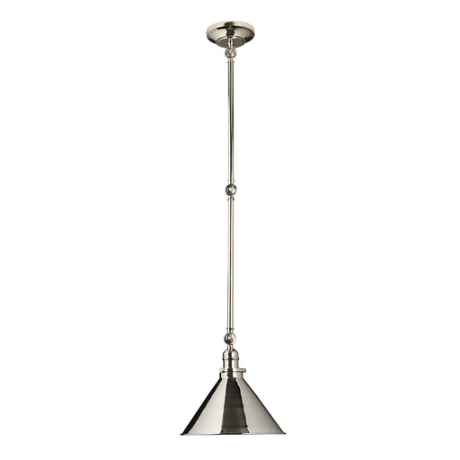 Elstead - PV/GWP PN Provence 1 Light Wall Light/Pendant - Polished Nickel - Elstead - Sparks Warehouse