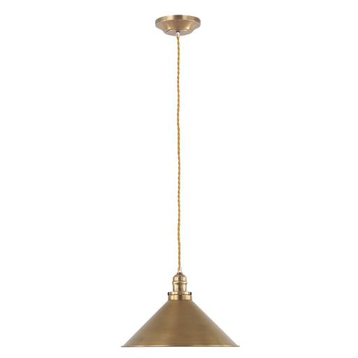 Elstead - PV/SP AB Provence 1 Light Pendant - Aged Brass - Elstead - Sparks Warehouse