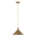 Elstead - PV/SP AB Provence 1 Light Pendant - Aged Brass - Elstead - Sparks Warehouse