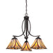 Elstead - QZ/ASHEVILLE3 Asheville 3 Light Chandelier - Elstead - Sparks Warehouse