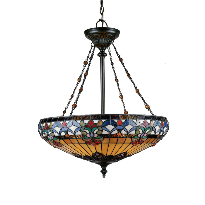 Elstead - QZ/BELLEFLEUR/P Belle Fleur 4 Light Pendant - Elstead - Sparks Warehouse