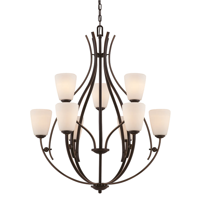Elstead - QZ/CHANTILLY9 Chantilly 9 Light Chandelier - Elstead - Sparks Warehouse