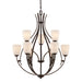 Elstead - QZ/CHANTILLY9 Chantilly 9 Light Chandelier - Elstead - Sparks Warehouse