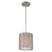 Elstead - QZ/CONFETTI/P/S Confetti 1 Light Mini Pendant - Elstead - Sparks Warehouse