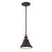 Elstead - QZ/EASTVALE/P/S East Vale 1 Light Mini Pendant - Elstead - Sparks Warehouse