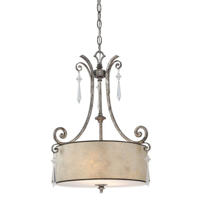 Elstead - QZ/KENDRA/P/B Kendra 2 Light Pendant Light - Elstead - Sparks Warehouse
