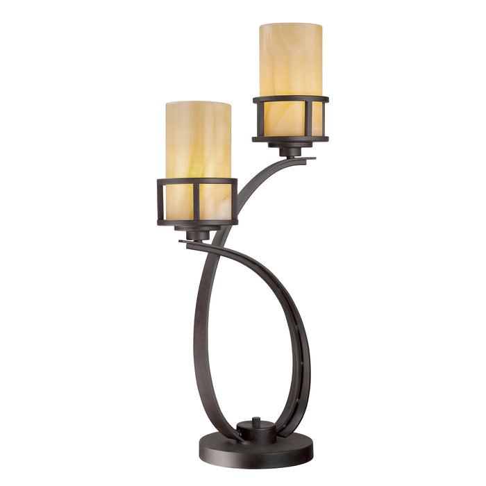 Elstead - QZ/KYLE/TL Kyle 2 Light Table Lamp - Elstead - Sparks Warehouse