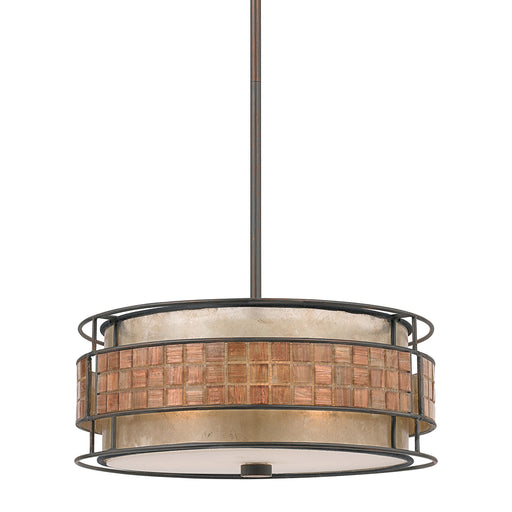 Elstead - QZ/LAGUNA/P Laguna 4 Light Pendant Light - Elstead - Sparks Warehouse