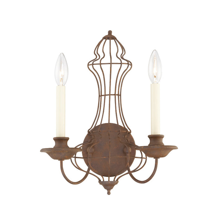 Elstead - QZ/LAILA2 Laila 2 Light Wall Light - Elstead - Sparks Warehouse