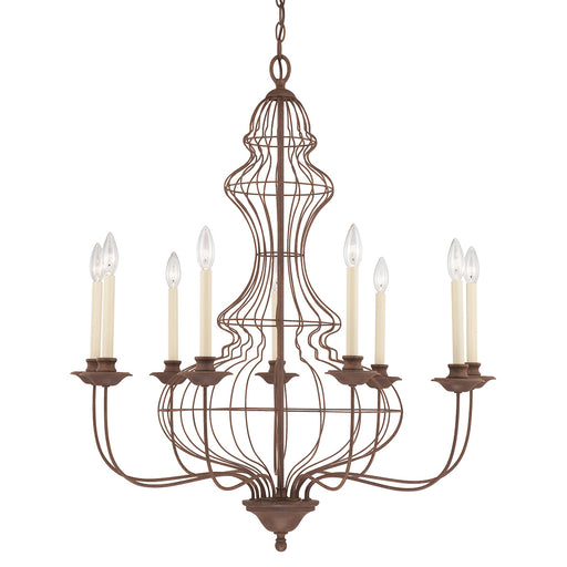 Elstead - QZ/LAILA9 Laila 9 Light Chandelier - Elstead - Sparks Warehouse