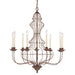 Elstead - QZ/LAILA9 Laila 9 Light Chandelier - Elstead - Sparks Warehouse