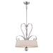 Elstead - QZ/MADISONM/P IS Madison Manor 4 Light Pendant - Imperial Silver - Elstead - Sparks Warehouse