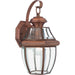 Elstead - QZ/NEWBURY2/M AC Newbury 1 Light Medium Wall Lantern - Aged Copper - Elstead - Sparks Warehouse