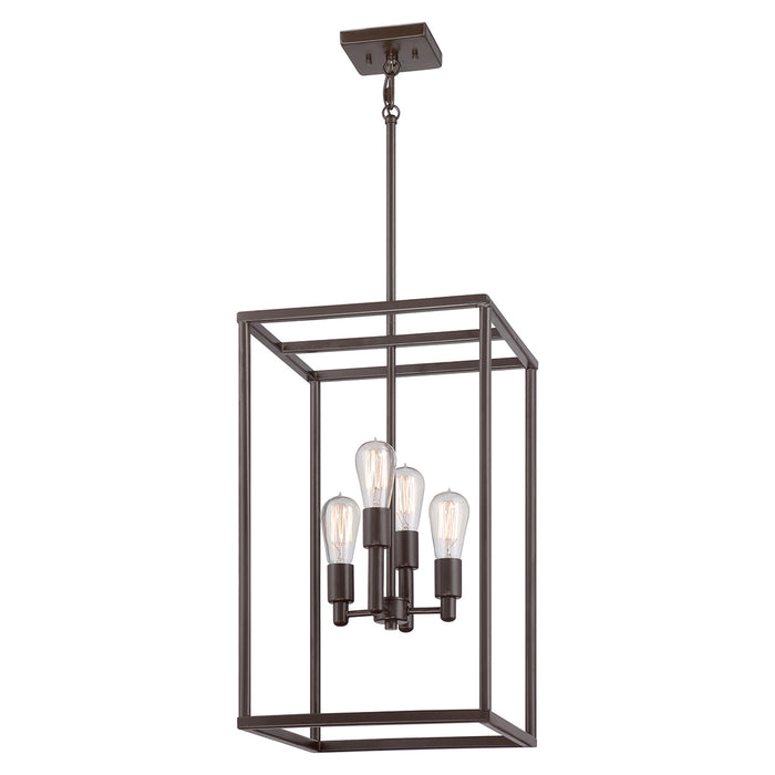 Elstead - QZ/NEWHARBOR/4P New Harbor 4 Light Pendant - Elstead - Sparks Warehouse