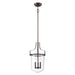 Elstead - QZ/PENNSTAT/M WT Penn Station 3 Light Pendant - Western Bronze - Elstead - Sparks Warehouse