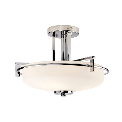 Elstead - QZ/TAYLOR/SFBATH Taylor 3 Light Semi Flush Light - Elstead - Sparks Warehouse