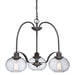 Elstead - QZ/TRILOGY3 Trilogy 3 Light Chandelier - Elstead - Sparks Warehouse