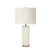Elstead - RIPPLE/TL WHT Ripple 1 Light Table Lamp - White - Elstead - Sparks Warehouse