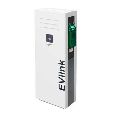 Schneider EVlink EV 7kW Floor Charging Station with 2 x 32A Type 2 Sockets RFID EV Charging Schneider - Sparks Warehouse