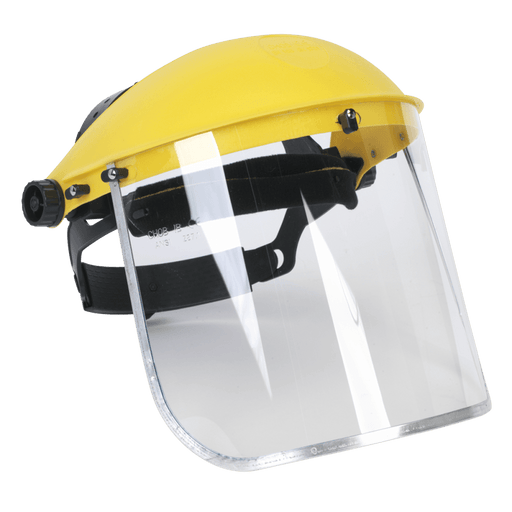 Sealey SSP9E - Brow Guard with Full Face Shield Safety Products Sealey - Sparks Warehouse