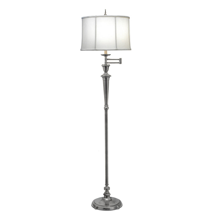 Elstead - SF/ARLINGTON AN Arlington 1 Light Swing Arm Floor Lamp - Antique Nickel - Elstead - Sparks Warehouse