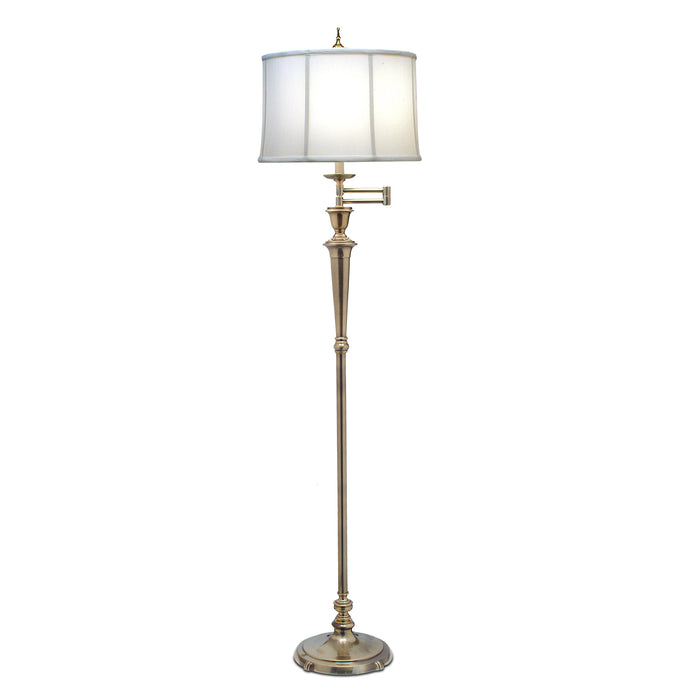 Elstead - SF/ARLINGTON BB Arlington 1 Light Swing Arm Floor Lamp - Burnished Brass - Elstead - Sparks Warehouse