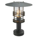 Elstead - ST3 BLACK Stockholm 1 Light Pedestal - Black - Elstead - Sparks Warehouse