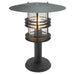 Elstead - ST3/G BLACK Stockholm 1 Light Grande Pedestal - Black - Elstead - Sparks Warehouse