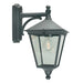 Elstead - T2 BLACK Turin 1 Light Down Wall Lantern - Black - Elstead - Sparks Warehouse