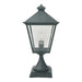 Elstead - T3 BLACK Turin 1 Light Pedestal - Black - Elstead - Sparks Warehouse