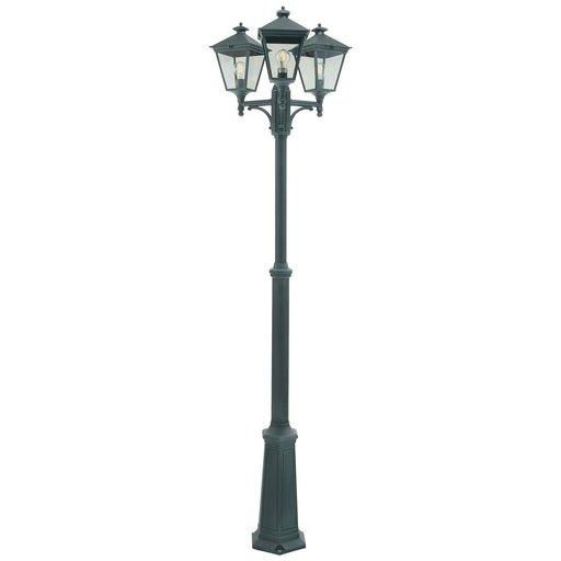 Elstead - T7 VERDI Turin 3 Light Triple Lamp Post - Verdigris - Elstead - Sparks Warehouse