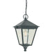 Elstead - T8 BLACK Turin 1 Light Chain Lantern - Black - Elstead - Sparks Warehouse