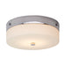 Elstead - TAMAR/F/M PC Tamar 1 Light Medium Flush Light - Polished Chrome - Elstead - Sparks Warehouse