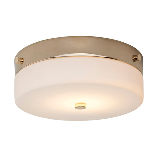 Elstead - TAMAR/F/M PG Tamar 1 Light Medium Flush Light - Polished Gold - Elstead - Sparks Warehouse