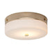 Elstead - TAMAR/F/M PG Tamar 1 Light Medium Flush Light - Polished Gold - Elstead - Sparks Warehouse
