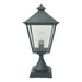 Elstead - TG3 BLACK Turin 1 Light Grande Pedestal - Black - Elstead - Sparks Warehouse
