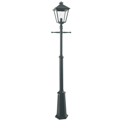 Elstead - TG5 BLACK Turin 1 Light Grande Signal Post - Black - Elstead - Sparks Warehouse
