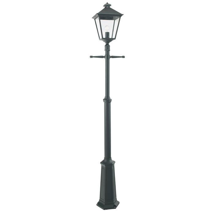 Elstead - TG5 BLACK Turin 1 Light Grande Signal Post - Black - Elstead - Sparks Warehouse