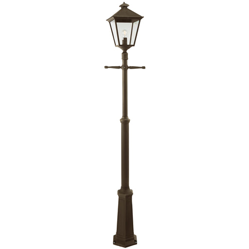 Elstead - TG5 BLK/GOLD Turin 1 Light Grande Signal Post - Black/Gold - Elstead - Sparks Warehouse