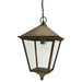 Elstead - TG8 BLK/GOLD Turin 1 Light Grande Chain Lantern - Black/Gold - Elstead - Sparks Warehouse